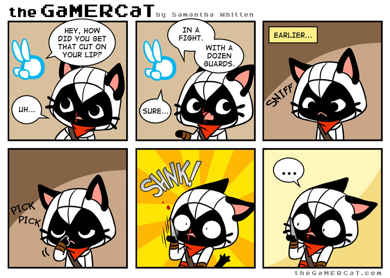 Read the GaMERCaT :: Cat-astrophe