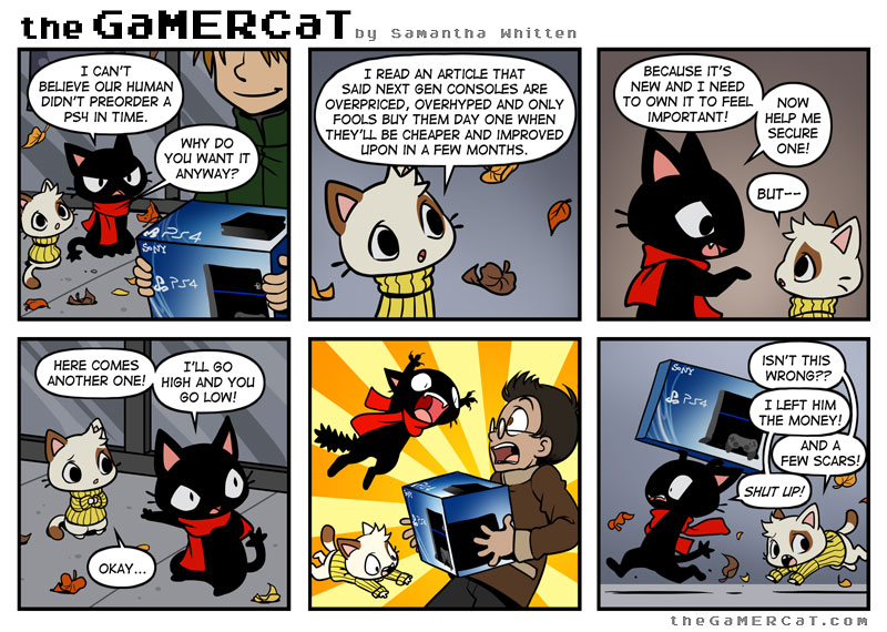 The GaMERCaT — Read the next comic on Tapastic!