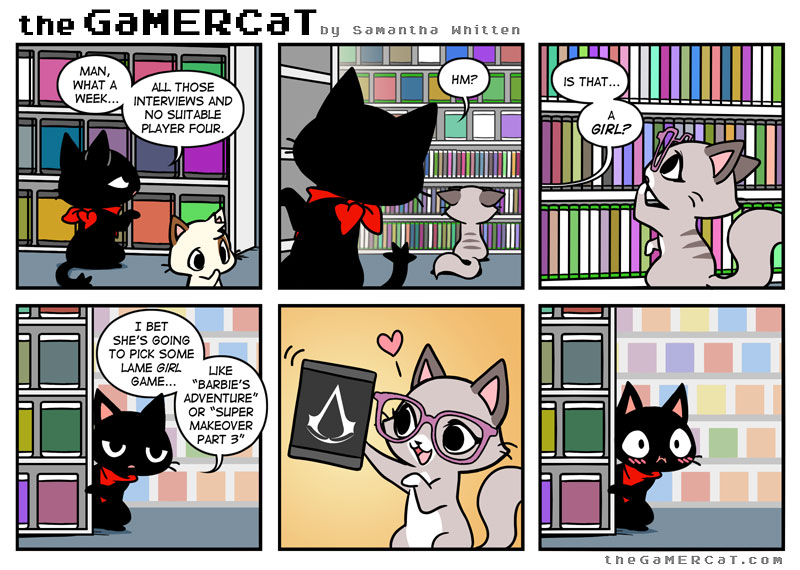 The GaMERCaT — Read the next comic on Tapastic!