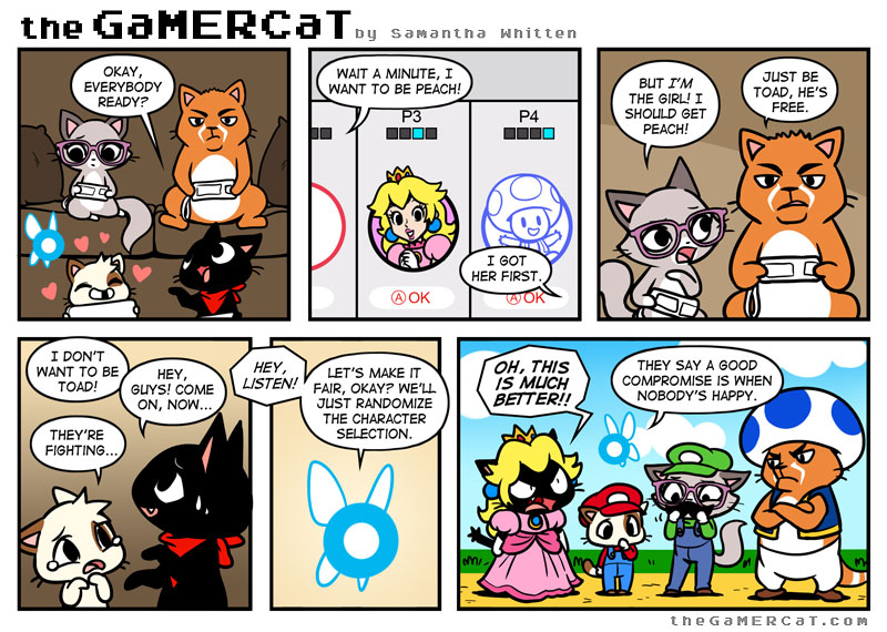 The GaMERCaT  Gamer cat, Fun comics, Cat comics