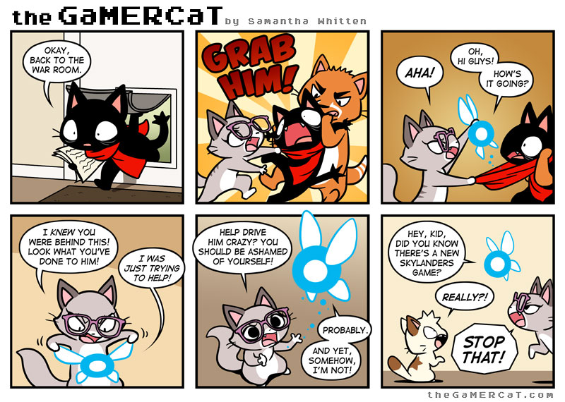 The GaMERCaT - Crazy can be useful!