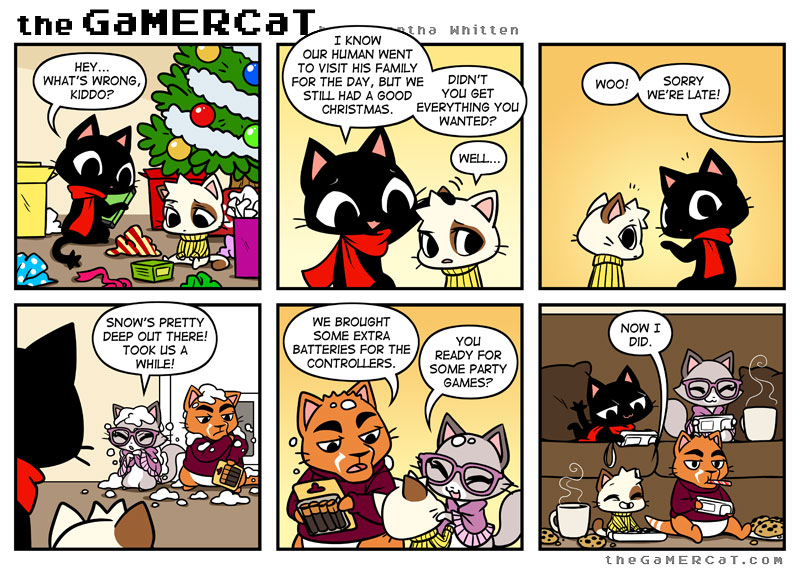 8 Hilarious Comics From The GamerCat - I Can Has Cheezburger?