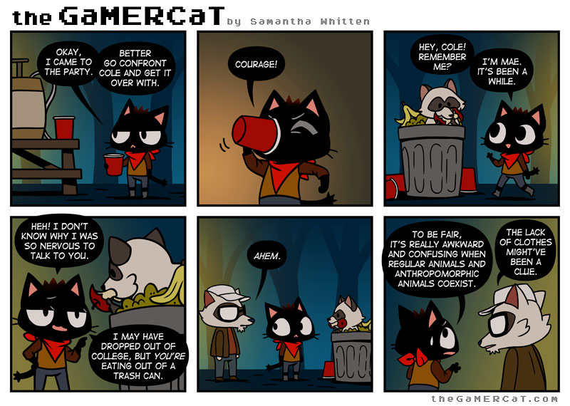 The Gamercat - Selfie : r/comics