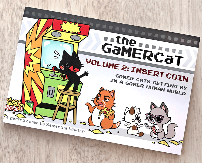 The GaMERCaT - He's a cat. He plays video games.