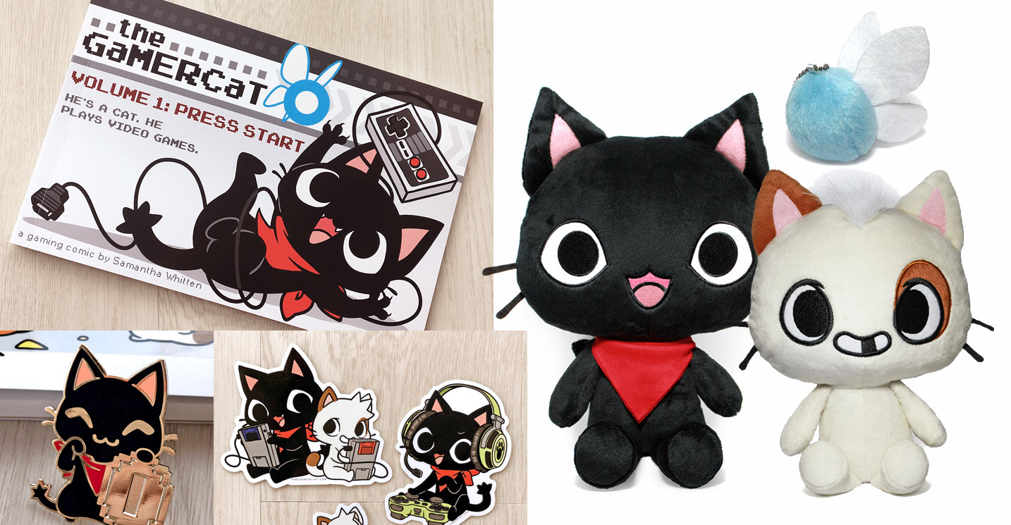 The GaMERCaT Plush by Samantha Whitten — Kickstarter